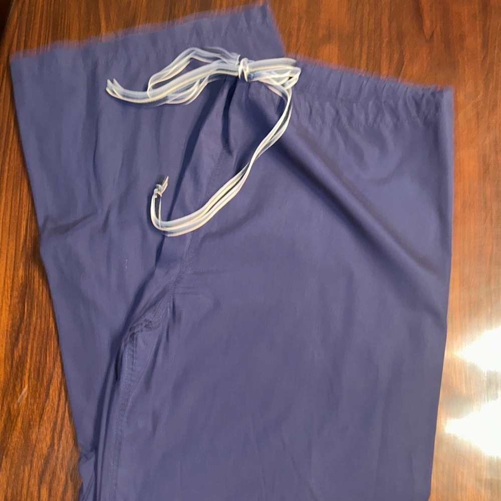 Blue Sky Navy Blue Drawstring scrub Pants